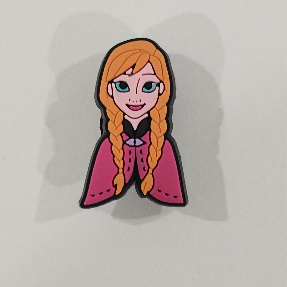 Anna Frozen Shoe Charm Croc Charms Clog